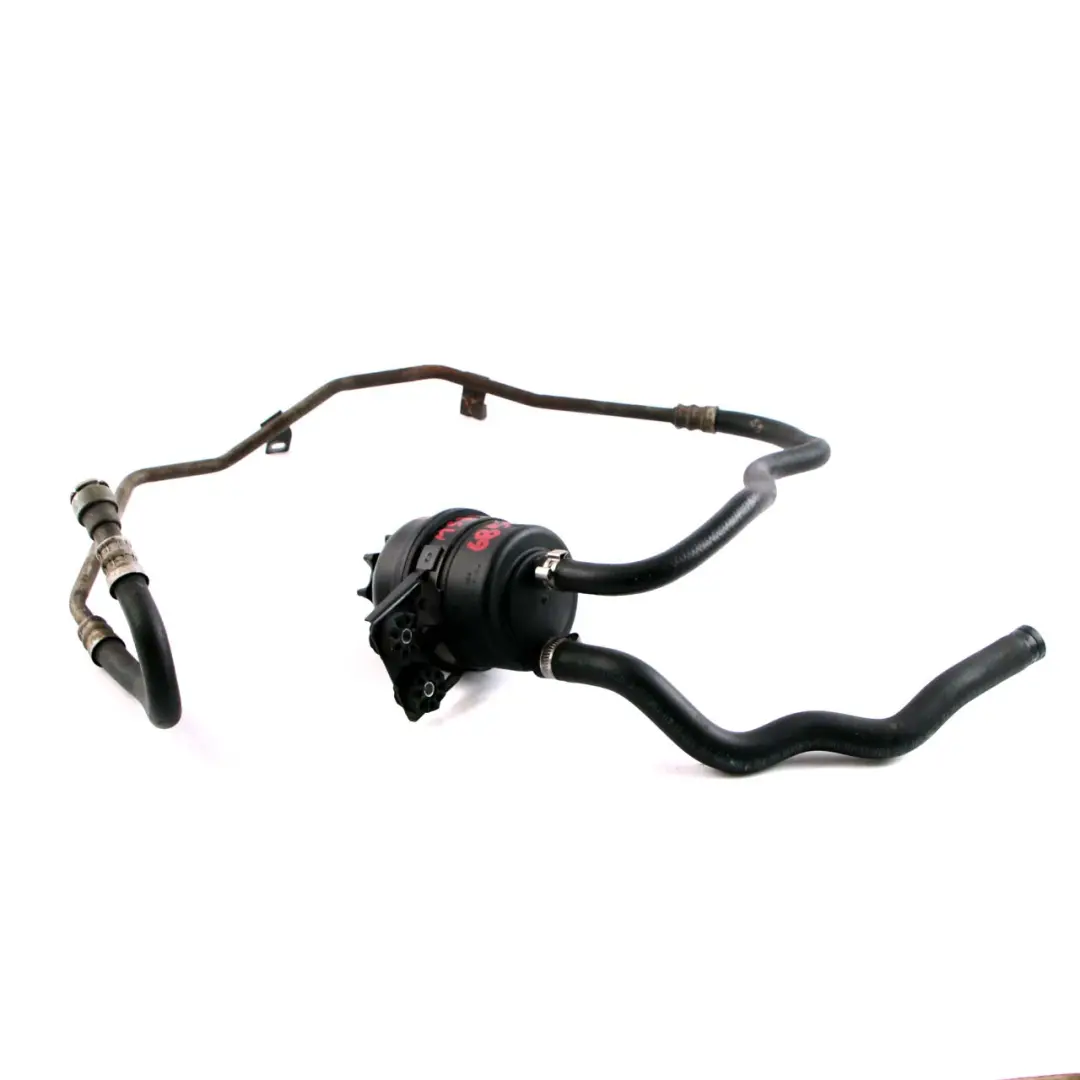 M57N2 635d Oil Carrier Intake Manifold Return Pipe Steering Pump to BMW E63 LCI with Part number 1097164 BMW E63 LCI M57N2 635d Oil Carrier Intake Manifold Return Pipe Steering Pump - SKU rhd-6851217-3 - Part number 1097164