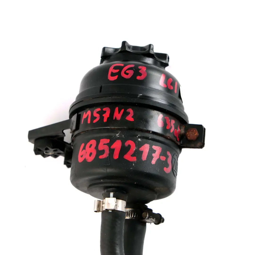 M57N2 635d Oil Carrier Intake Manifold Return Pipe Steering Pump to BMW E63 LCI with Part number 1097164 BMW E63 LCI M57N2 635d Oil Carrier Intake Manifold Return Pipe Steering Pump - SKU rhd-6851217-3 - Part number 1097164