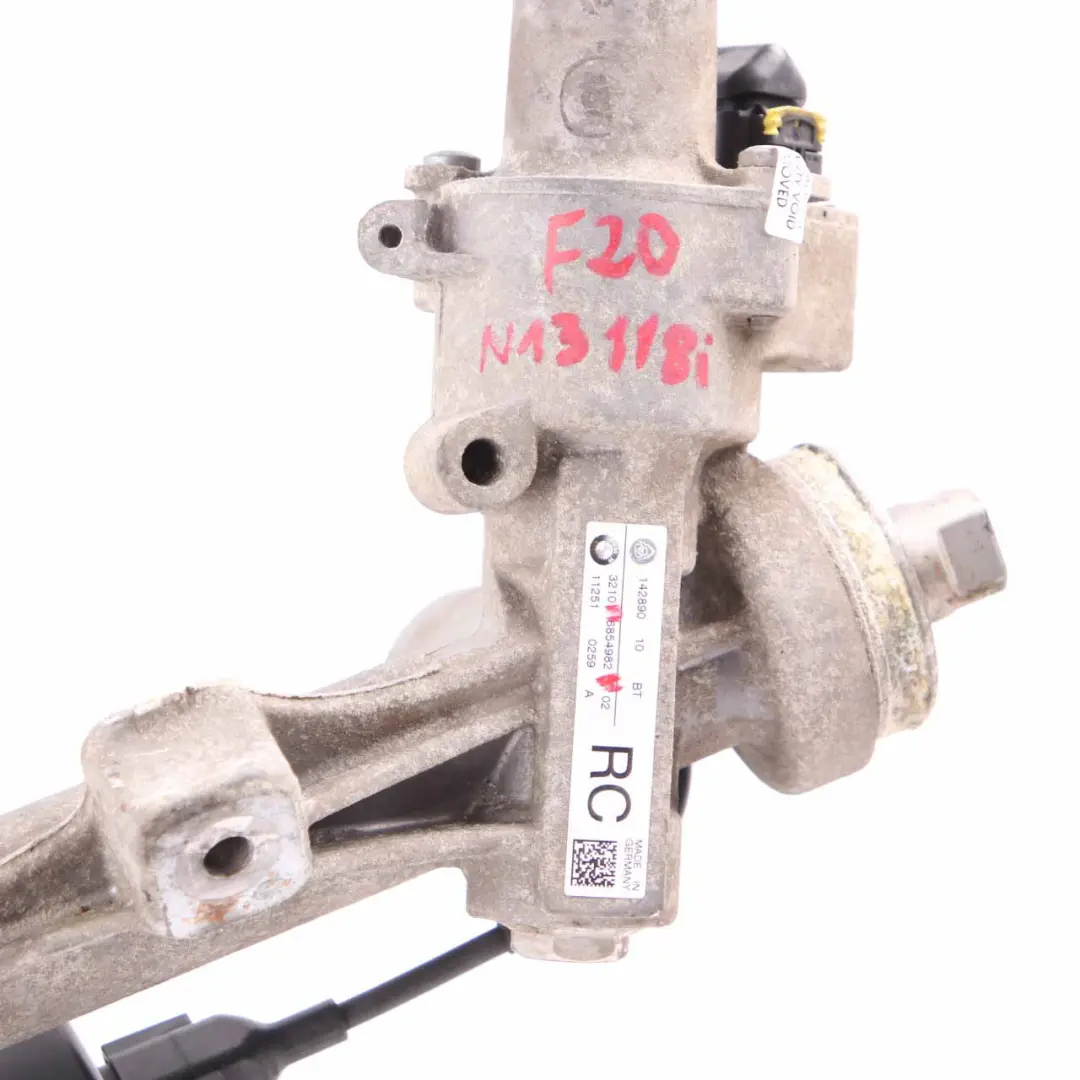 Steering Rack Box Gear Electrical RC to BMW F20 F21 F22 F30 F31 Power with Part number 6854982 BMW F20 F21 F22 F30 F31 Power Steering Rack Box Gear Electrical RC - SKU rhd-6854982 - Part number 6854982