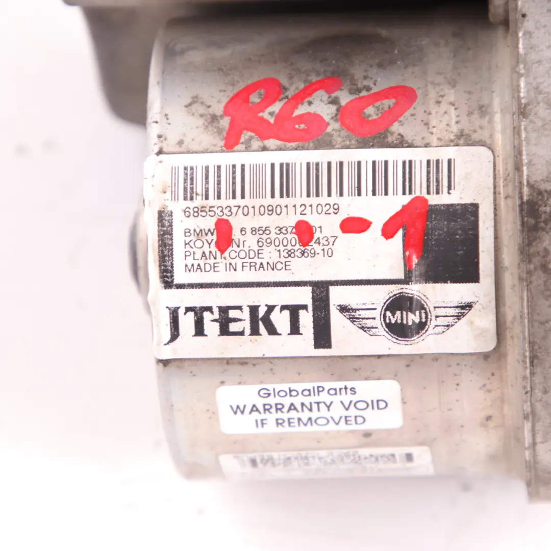 Steering Motor Mini Countryman R60 R61 Electric Power Rack Box Gear to with Part number 6855337 Steering Motor Mini Countryman R60 R61 Electric Power Rack Box Gear - SKU rhd-6855337-1 - Part number 6855337