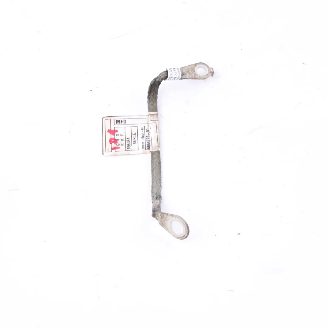 Earth Cable BMW i3 I01 Hybrid Electric Negative High Voltage Battery to with Part number 6864773 Earth Cable BMW i3 I01 Hybrid Electric Negative High Voltage Battery - SKU rhd-6864773 - Part number 6864773
