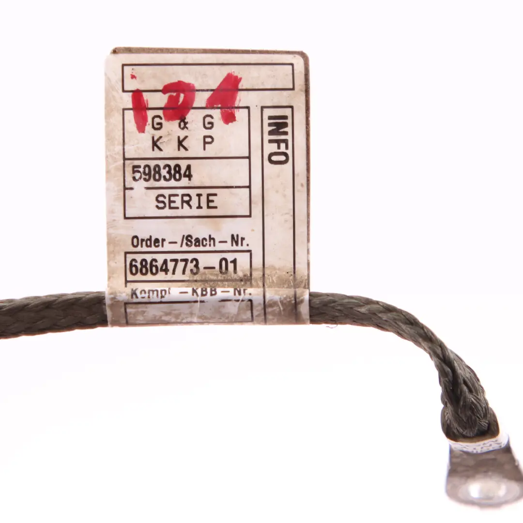 Earth Cable BMW i3 I01 Hybrid Electric Negative High Voltage Battery to with Part number 6864773 Earth Cable BMW i3 I01 Hybrid Electric Negative High Voltage Battery - SKU rhd-6864773 - Part number 6864773