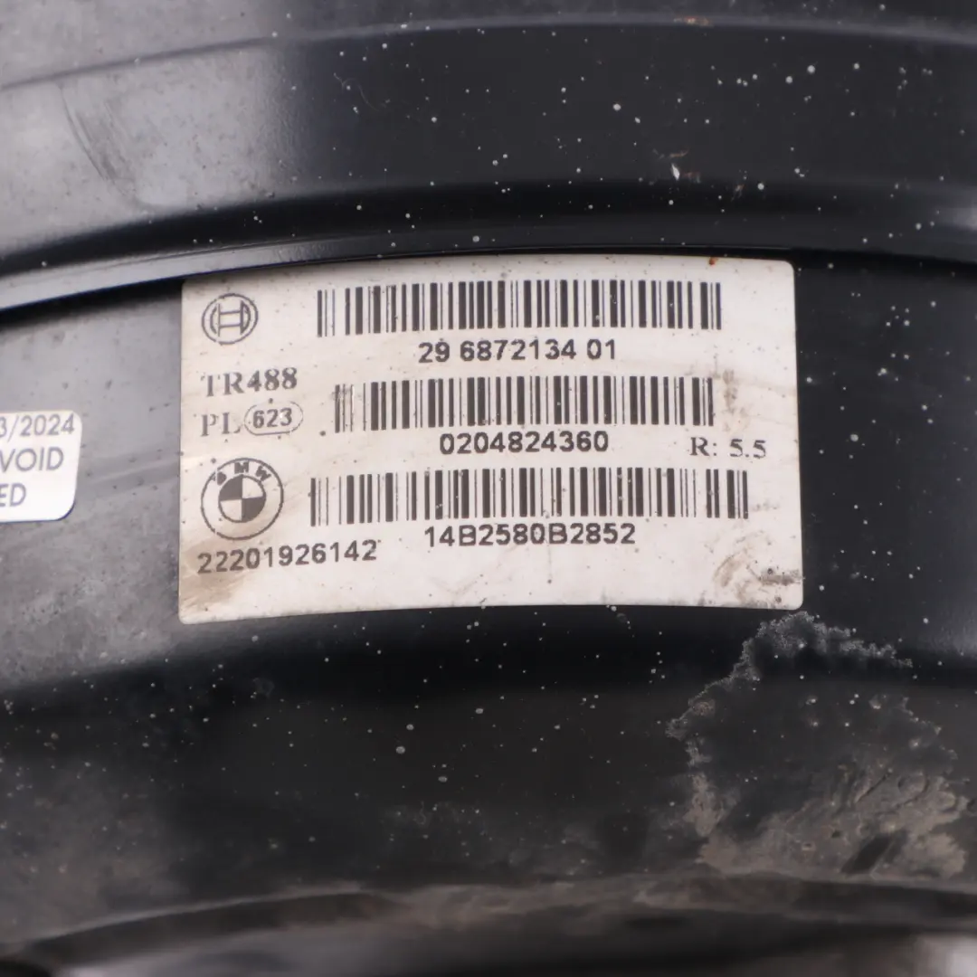 Brake Servo BMW F32 Brake Booster Master Cylinder Reservoir to with Part number 6872134 Brake Servo BMW F32 Brake Booster Master Cylinder Reservoir - SKU rhd-6872134 - Part number 6872134