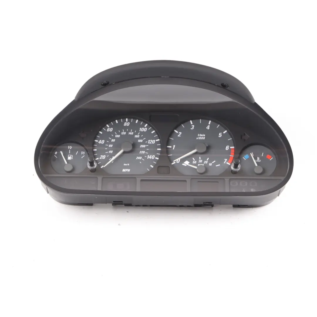 Instrument Cluster Speedo Clocks Automatic to BMW E46 Cabrio Coupe Petrol with Part number 6902377 BMW E46 Cabrio Coupe Petrol Instrument Cluster Speedo Clocks Automatic - SKU rhd-6902377 - Part number 6902377