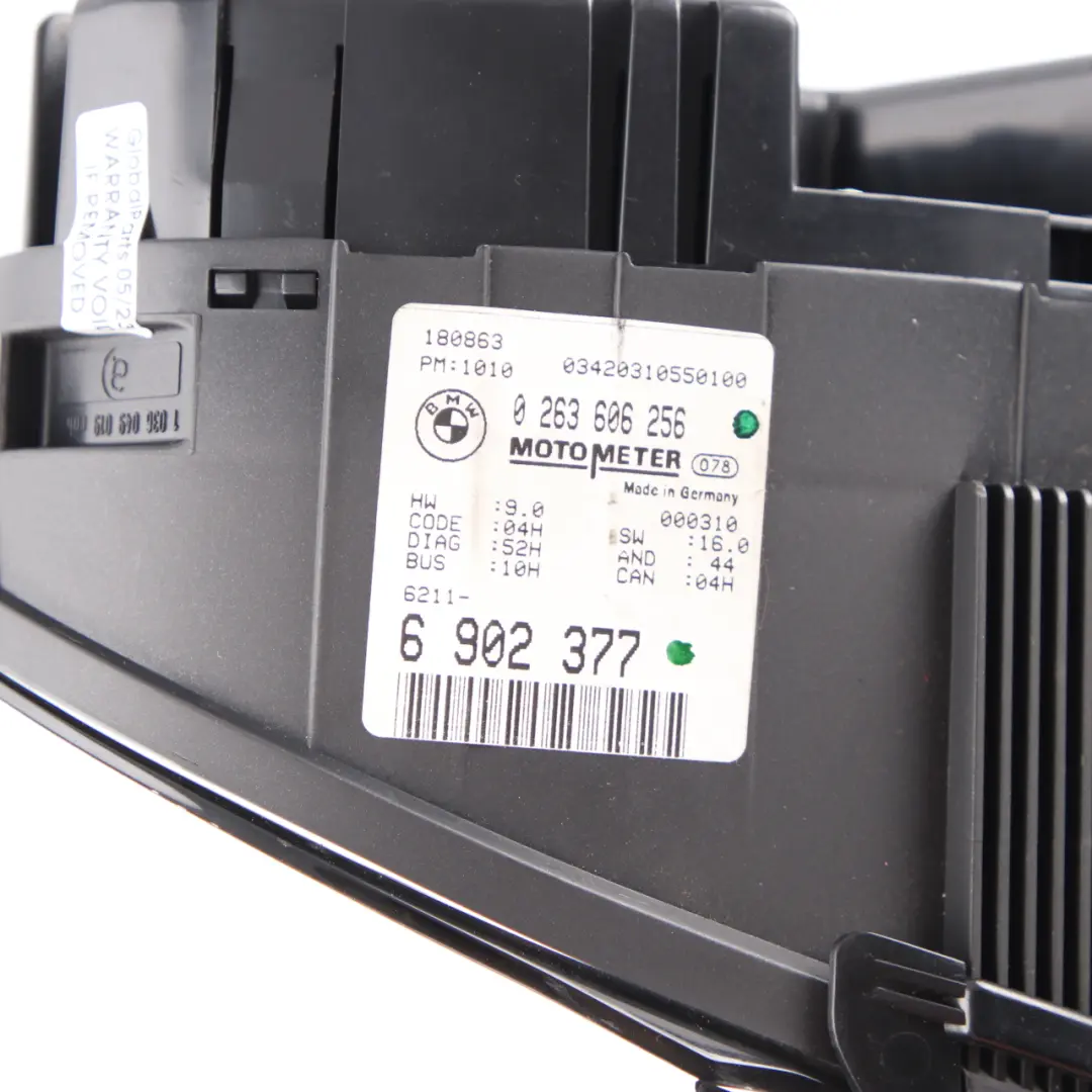 Instrument Cluster Speedo Clocks Automatic to BMW E46 Cabrio Coupe Petrol with Part number 6902377 BMW E46 Cabrio Coupe Petrol Instrument Cluster Speedo Clocks Automatic - SKU rhd-6902377 - Part number 6902377