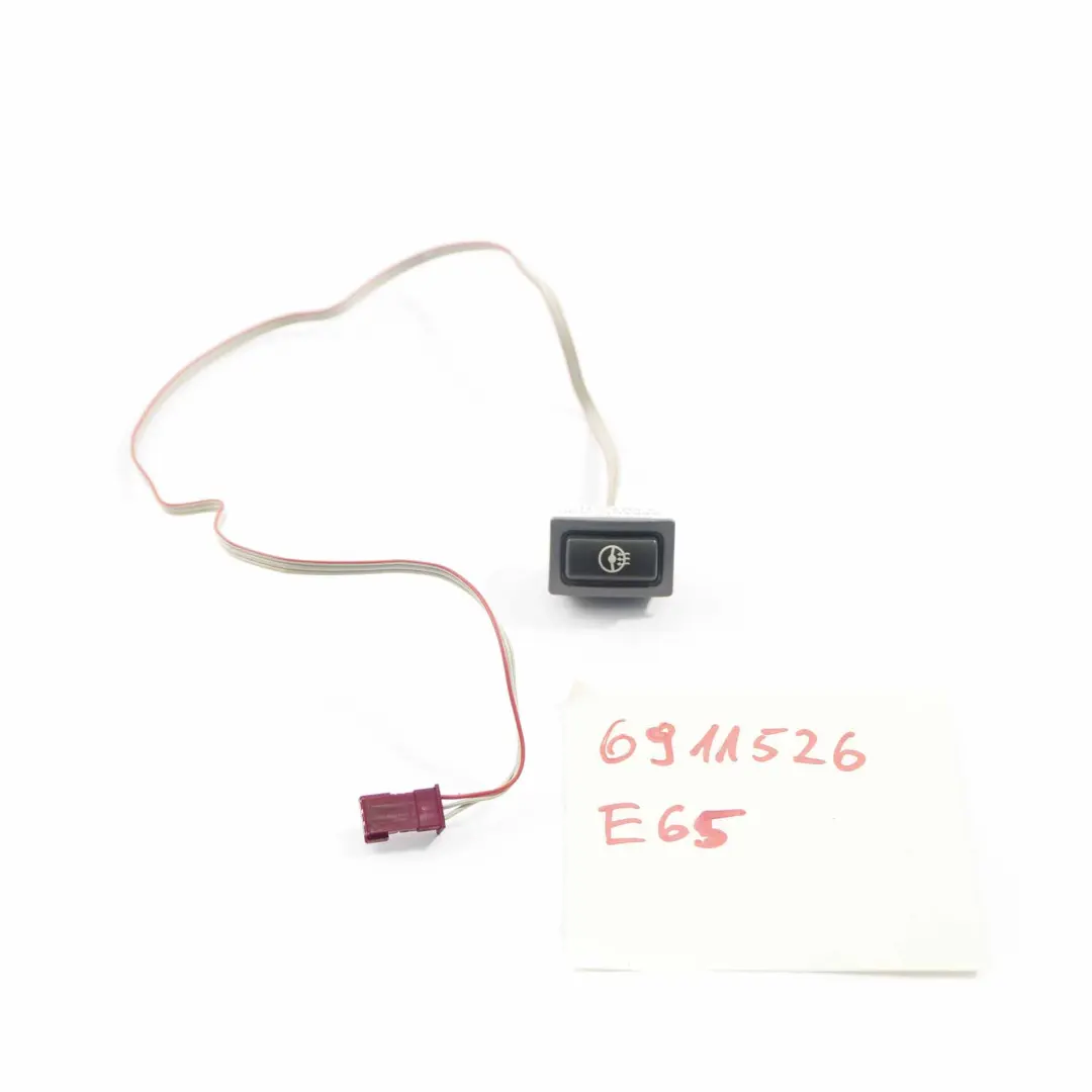 Steering Wheel Heating Push-Button Switch to BMW E65 E66 with Part number 6911526 BMW E65 E66 Steering Wheel Heating Push-Button Switch - SKU rhd-6911526 - Part number 6911526