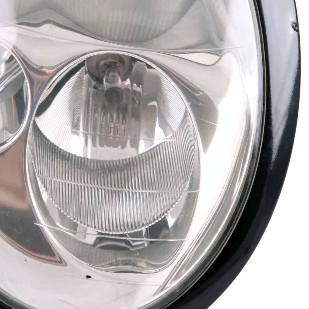 Headlight Headlamp Mini Cooper R50 R53 Lamp Front Right O/S Black Cover to with Part number 6911702 Headlight Headlamp Mini Cooper R50 R53 Lamp Front Right O/S Black Cover - SKU rhd-6911702-4 - Part number 6911702