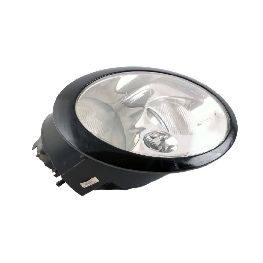 Headlight Headlamp Mini Cooper R50 R53 Lamp Front Right O/S Black Cover to with Part number 6911702 Headlight Headlamp Mini Cooper R50 R53 Lamp Front Right O/S Black Cover - SKU rhd-6911702-4 - Part number 6911702