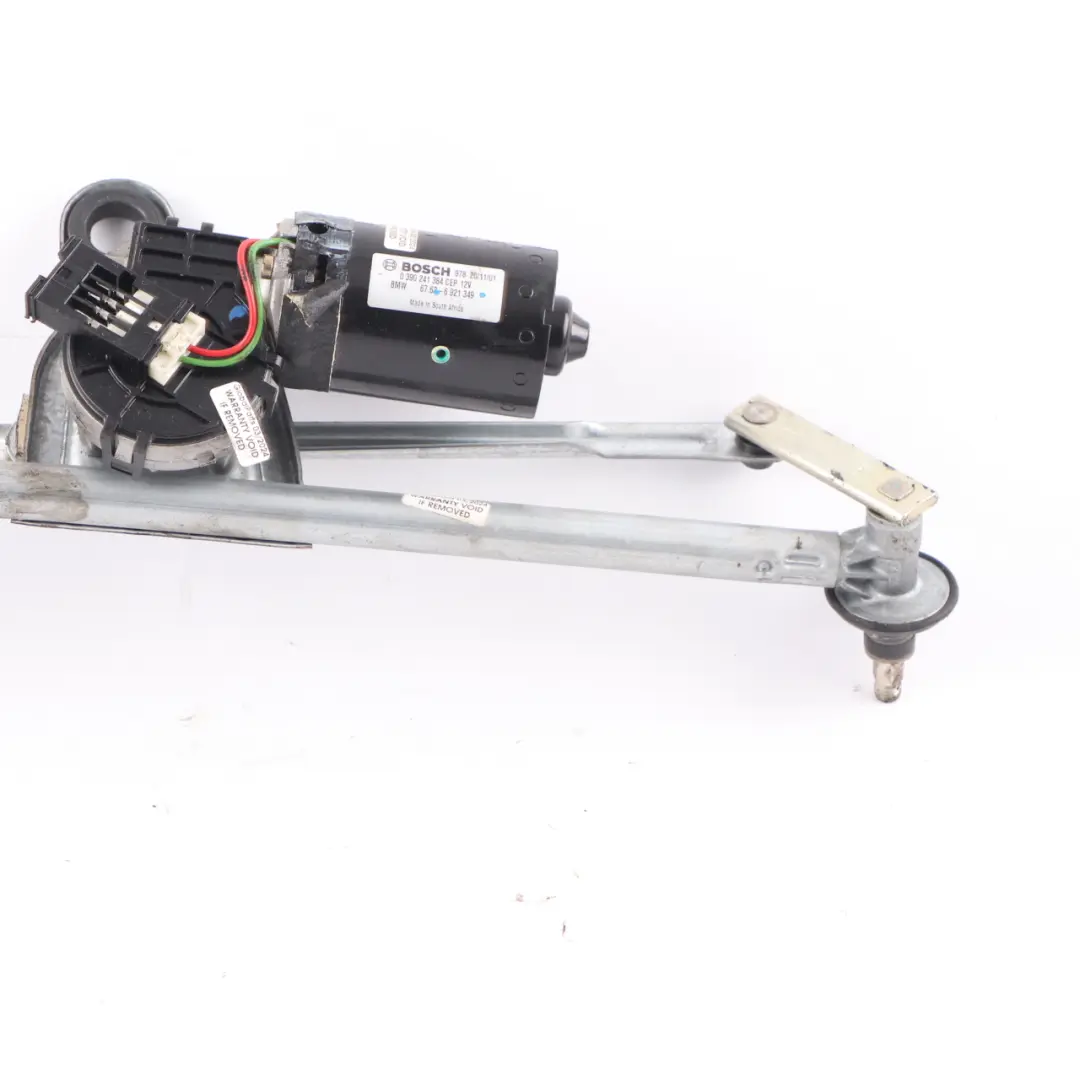 Windscreen Wiper Linkage Mechanism With Motor 6921349 7052196 to BMW E46 with Part number 7071694 BMW E46 Windscreen Wiper Linkage Mechanism With Motor 6921349 7052196 - SKU RHD-6921349 - Part number 7071694