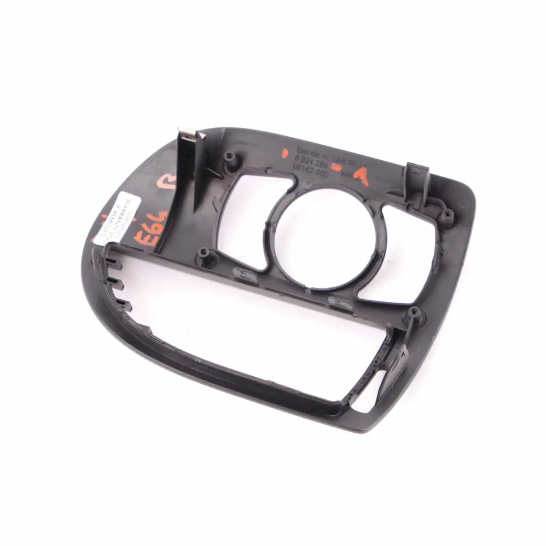 Dashboard Trim cover Air Vent Fresh Air Grille Frame Front Right O/S to BMW E63 E64 with Part number 6924280 BMW E63 E64 Dashboard Trim cover Air Vent Fresh Air Grille Frame Front Right O/S - SKU rhd-6924280-1 - Part number 6924280