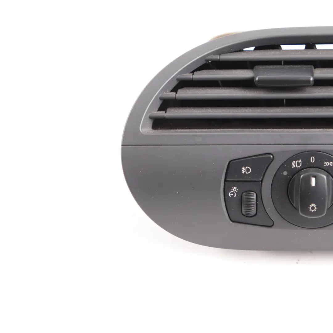 BMW E63 E64 Dashboard Air Vent Grille Front Right O/S Light Switch Unit - SKU rhd-6924280-2 - Part number 6924280