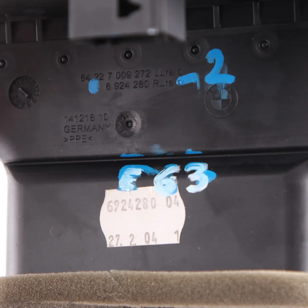 Dashboard Air Vent Grille Front Right O/S Light Switch Unit to BMW E63 E64 with Part number 6924280 BMW E63 E64 Dashboard Air Vent Grille Front Right O/S Light Switch Unit - SKU rhd-6924280-2 - Part number 6924280