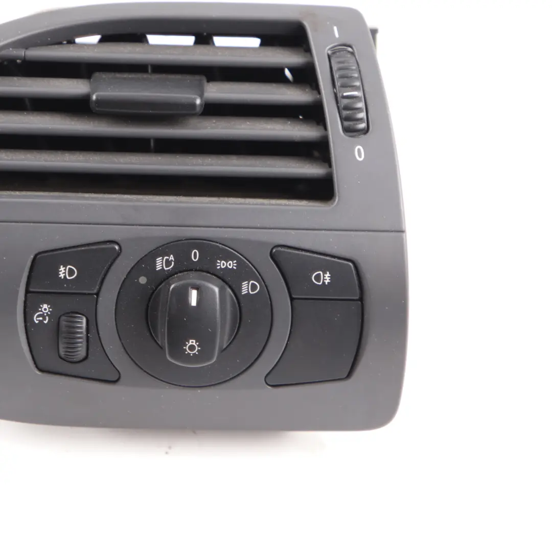 Dashboard Air Vent Grille Front Right O/S Light Switch Unit to BMW E63 E64 with Part number 6924280 BMW E63 E64 Dashboard Air Vent Grille Front Right O/S Light Switch Unit - SKU rhd-6924280-2 - Part number 6924280