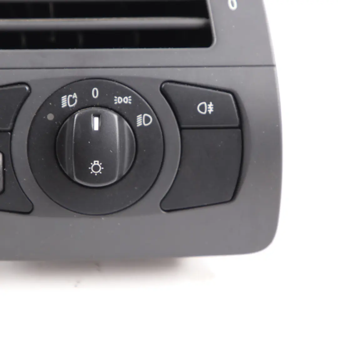 BMW E63 E64 Dashboard Air Vent Grille Front Right O/S Light Switch Unit - SKU rhd-6924280-2 - Part number 6924280