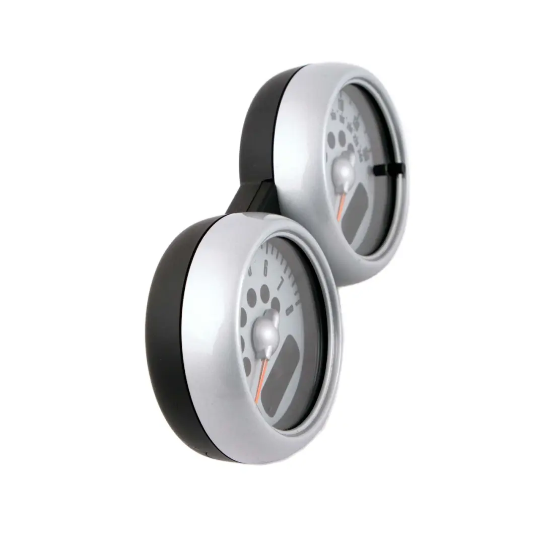Clock Counter Speedo Dual Rev Silver to Mini Cooper One R50 R53 Twin with Part number 6924927 Mini Cooper One R50 R53 Twin Clock Counter Speedo Dual Rev Silver - SKU rhd-6924927 - Part number 6924927