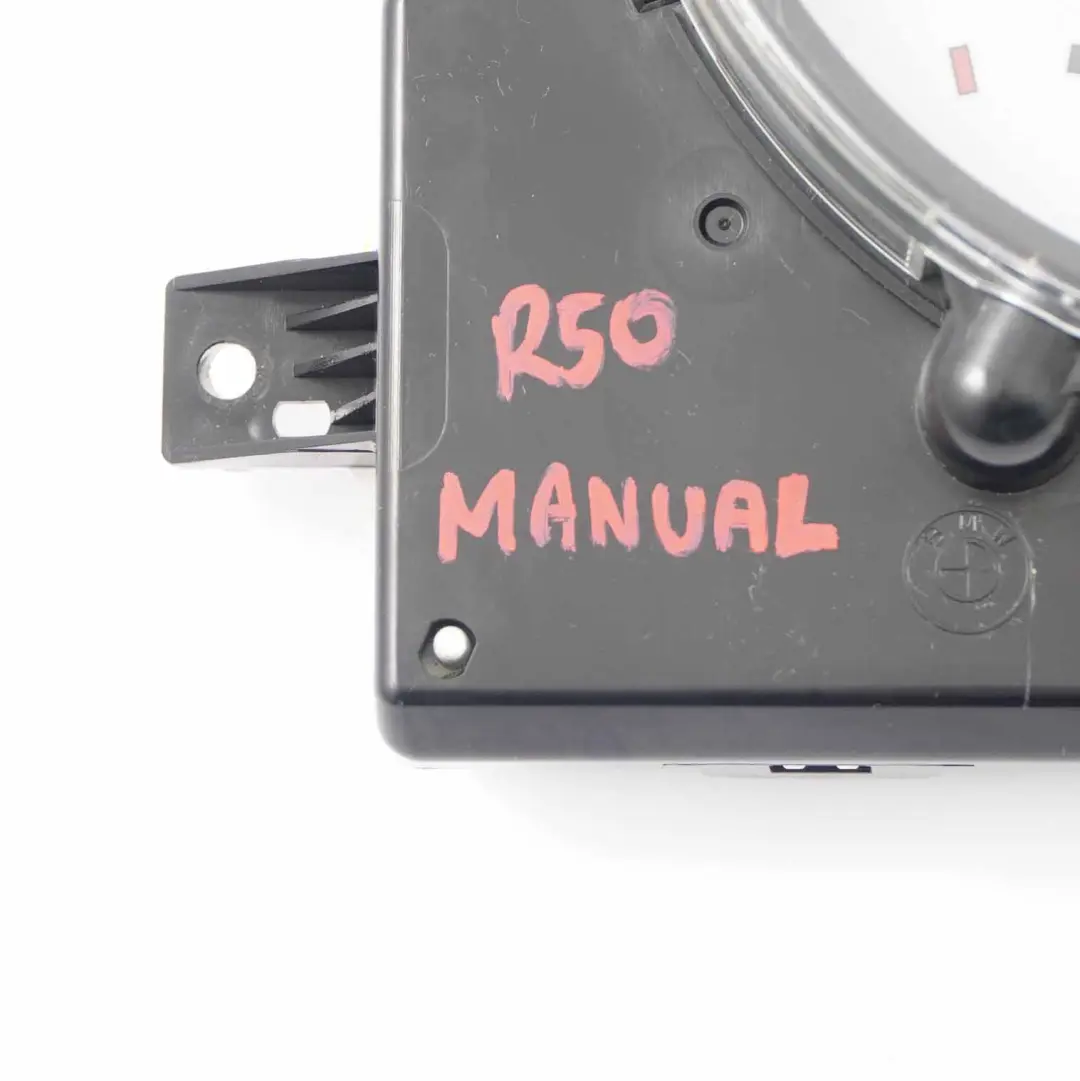  Speedometer Mini One R50 R52 Speedo Clock Instrument Cluster Manual - SKU rhd-6932506-1 - Part number 6932506