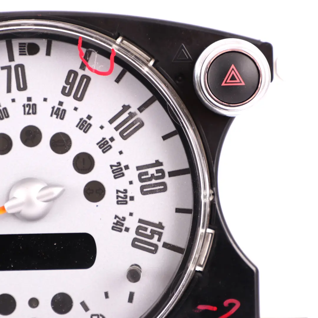 Speedometer Speedo Clock Instrument Cluster Manual to Mini Cooper One R50 R52 with Part number 6932506 Mini Cooper One R50 R52 Speedometer Speedo Clock Instrument Cluster Manual - SKU rhd-6932506-2 - Part number 6932506