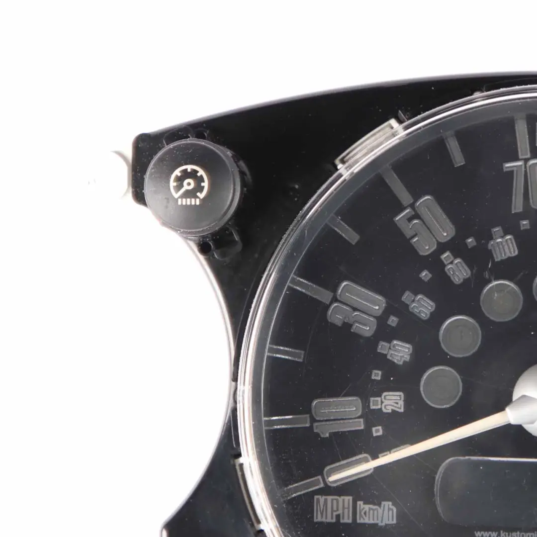 Instrument Cluster Set Mini R50 Speedometer Rev Clock Black Manual to with Part number 6932506 Instrument Cluster Set Mini R50 Speedometer Rev Clock Black Manual - SKU rhd-6932506-SET - Part number 6932506