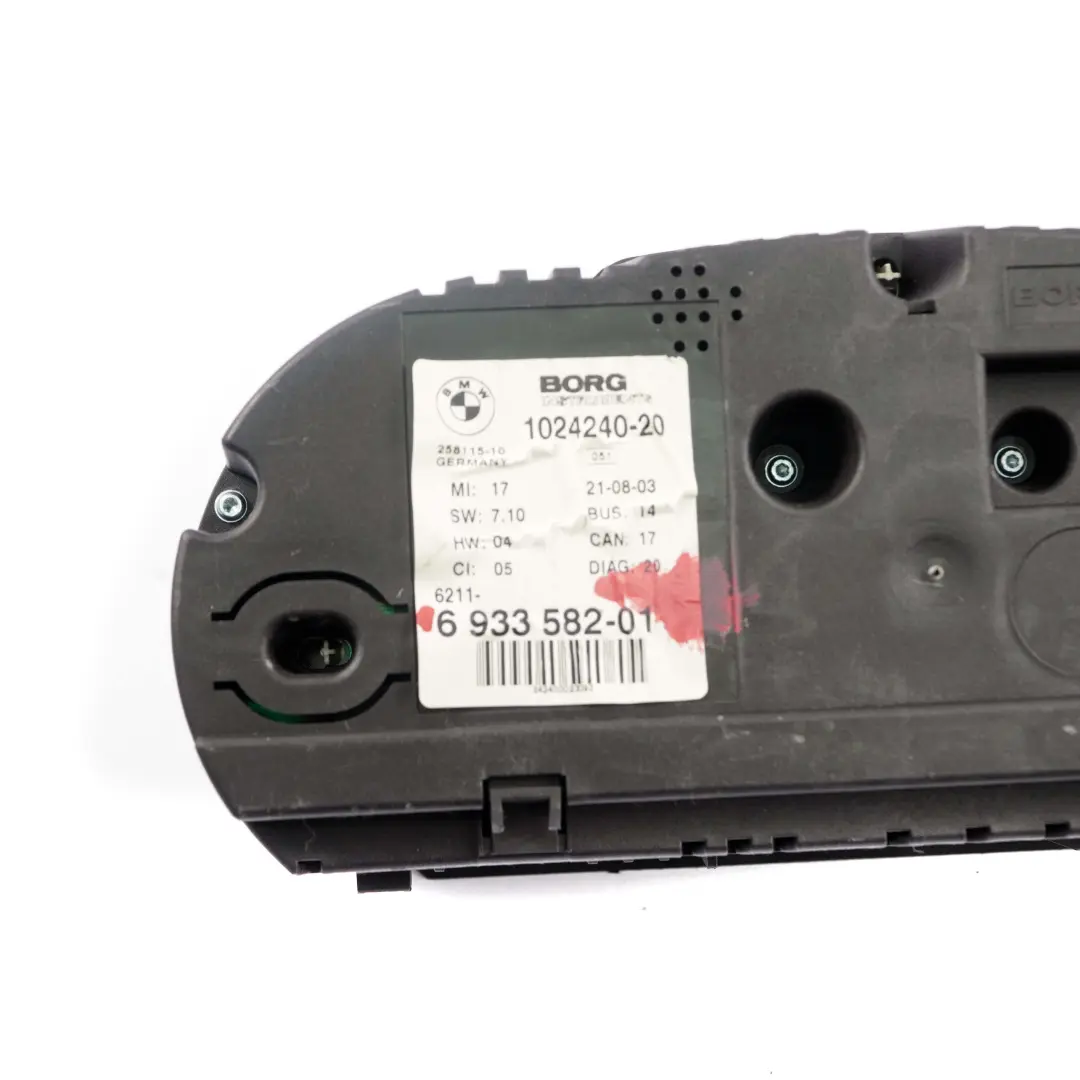 BMW Z4 E85 Petrol Instrument Cluster Speedo Clocks Automatic 87K Miles - SKU rhd-6933582 - Part number 6933582