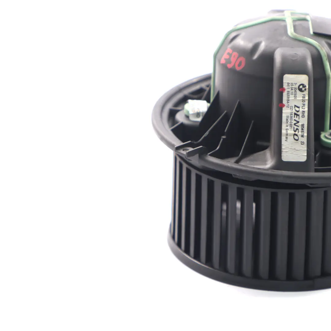 Heater Fan Blower Unit Motor to BMW E81 E87 E90 E91 E92 E93 with Part number 6933664 BMW E81 E87 E90 E91 E92 E93 Heater Fan Blower Unit Motor - SKU rhd-6933664 - Part number 6933664