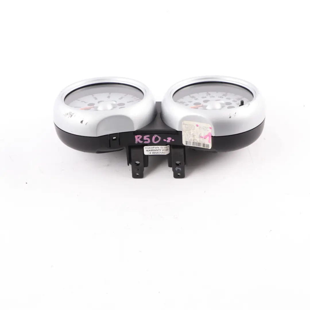 Mini Cooper One R50 R52 R53 Twin Clock Rev Counter Speedo Clocks Meter 6936298 - SKU rhd-6936298-1 - Part number 6966492
