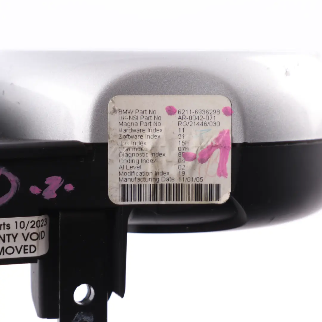 Clock Rev Counter Speedo Clocks Meter 6936298 to Mini Cooper One R50 R52 R53 Twin with Part number 6966492 Mini Cooper One R50 R52 R53 Twin Clock Rev Counter Speedo Clocks Meter 6936298 - SKU rhd-6936298-1 - Part number 6966492