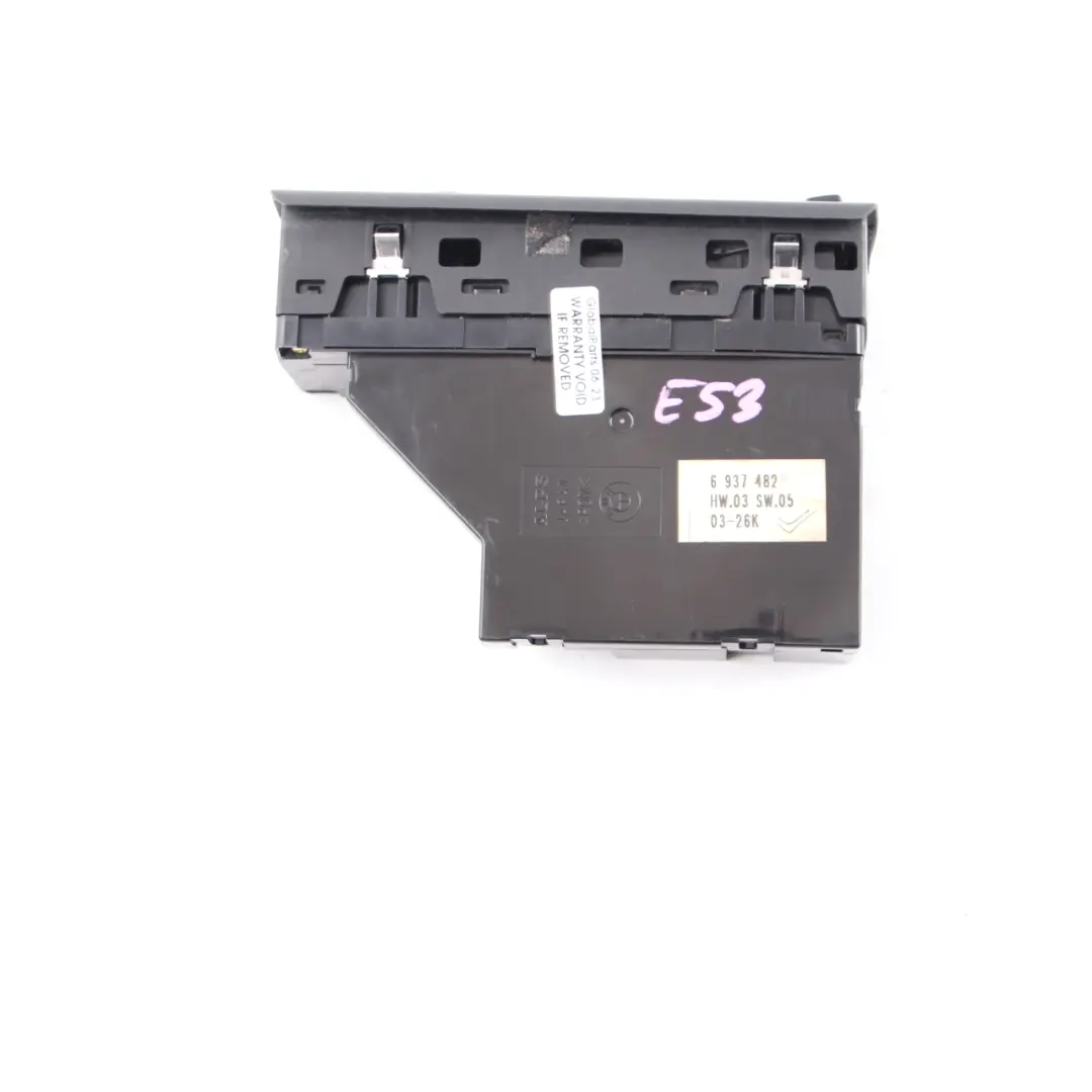 Window Lifter Switch Mirror Control Unit Panel Driver's Side to BMW X5 E53 with Part number 6937482 BMW X5 E53 Window Lifter Switch Mirror Control Unit Panel Driver's Side - SKU rhd-6937482 - Part number 6937482