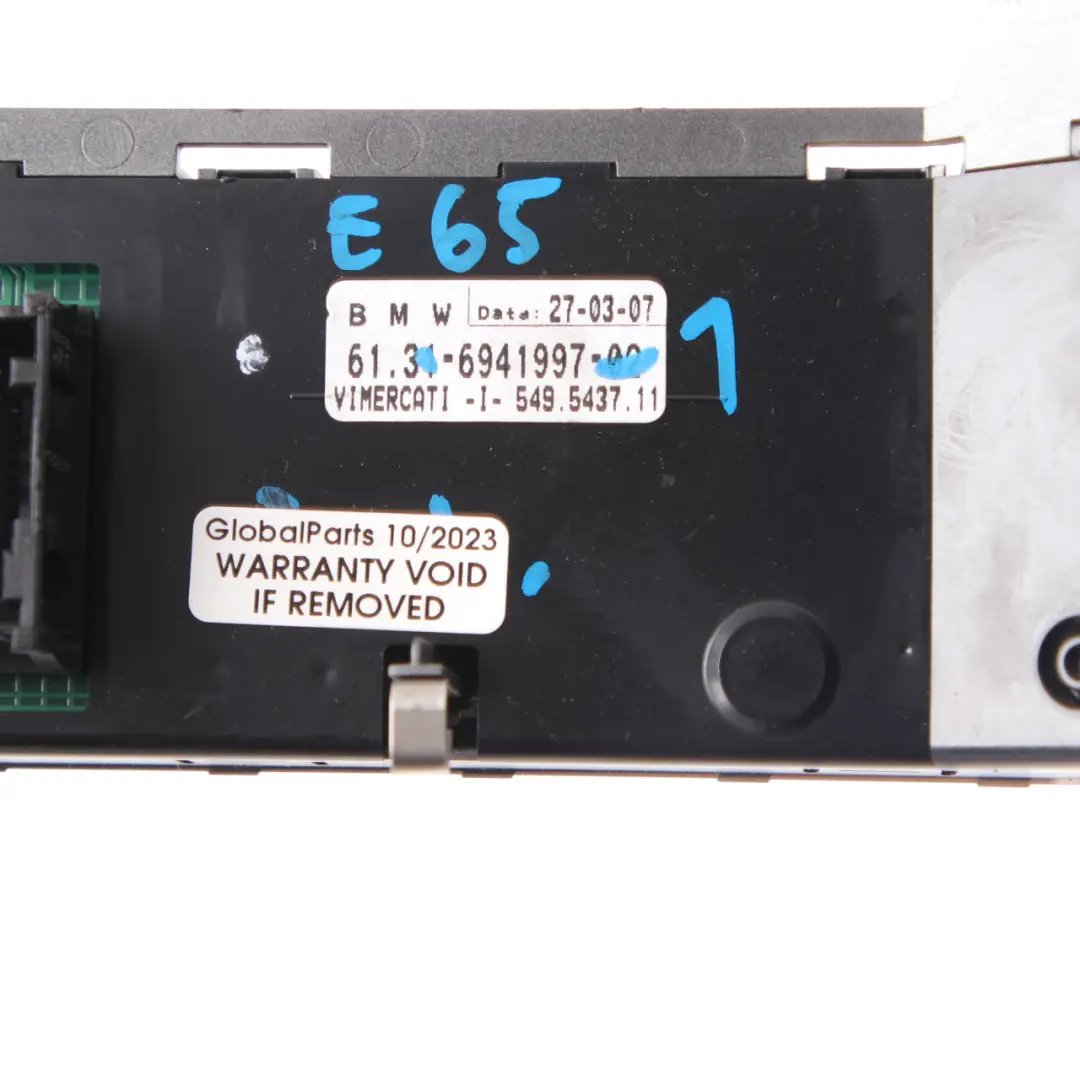 Headlight Control Element Light Switch Grey to BMW E65 E66 with Part number 6941997 BMW E65 E66 Headlight Control Element Light Switch Grey - SKU rhd-6941997-1 - Part number 6941997