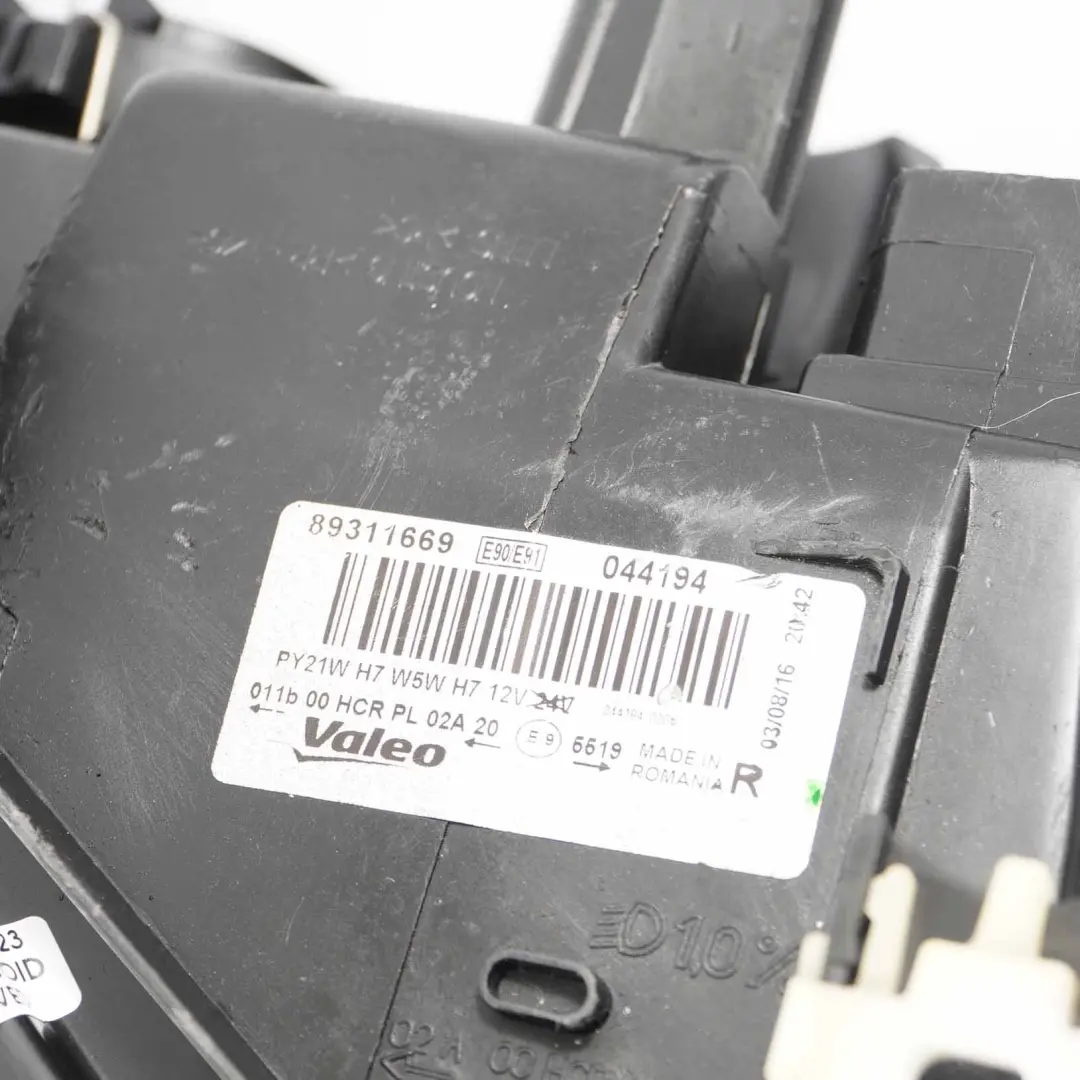 Headlight Lamp Front Right Driver Side O/S VALEO to BMW 3 Series E90 E91 with Part number 6942724 BMW 3 Series E90 E91 Headlight Lamp Front Right Driver Side O/S VALEO - SKU rhd-6942724-3 - Part number 6942724