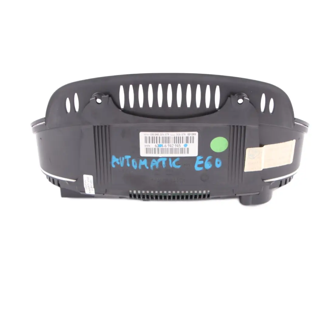 Instrument Cluster Speedo Clocks Automatic Diesel 6942945 to BMW E60 E61 with Part number 6983154 BMW E60 E61 Instrument Cluster Speedo Clocks Automatic Diesel 6942945 - SKU rhd-6942945 - Part number 6983154