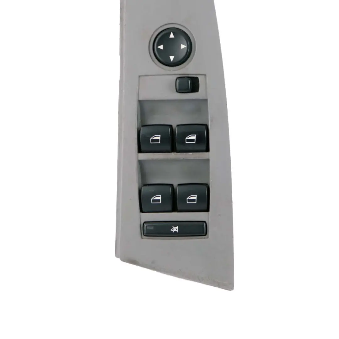 BMW 5 Series E60 E61 Switch Window Lifter Driver's Side Grey 6943263 - SKU rhd-6943263 - Part number 6927643