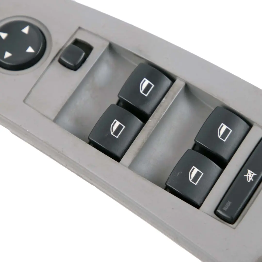 Switch Window Lifter Driver's Side Grey 6943263 to BMW 5 Series E60 E61 with Part number 6927643 BMW 5 Series E60 E61 Switch Window Lifter Driver's Side Grey 6943263 - SKU rhd-6943263 - Part number 6927643