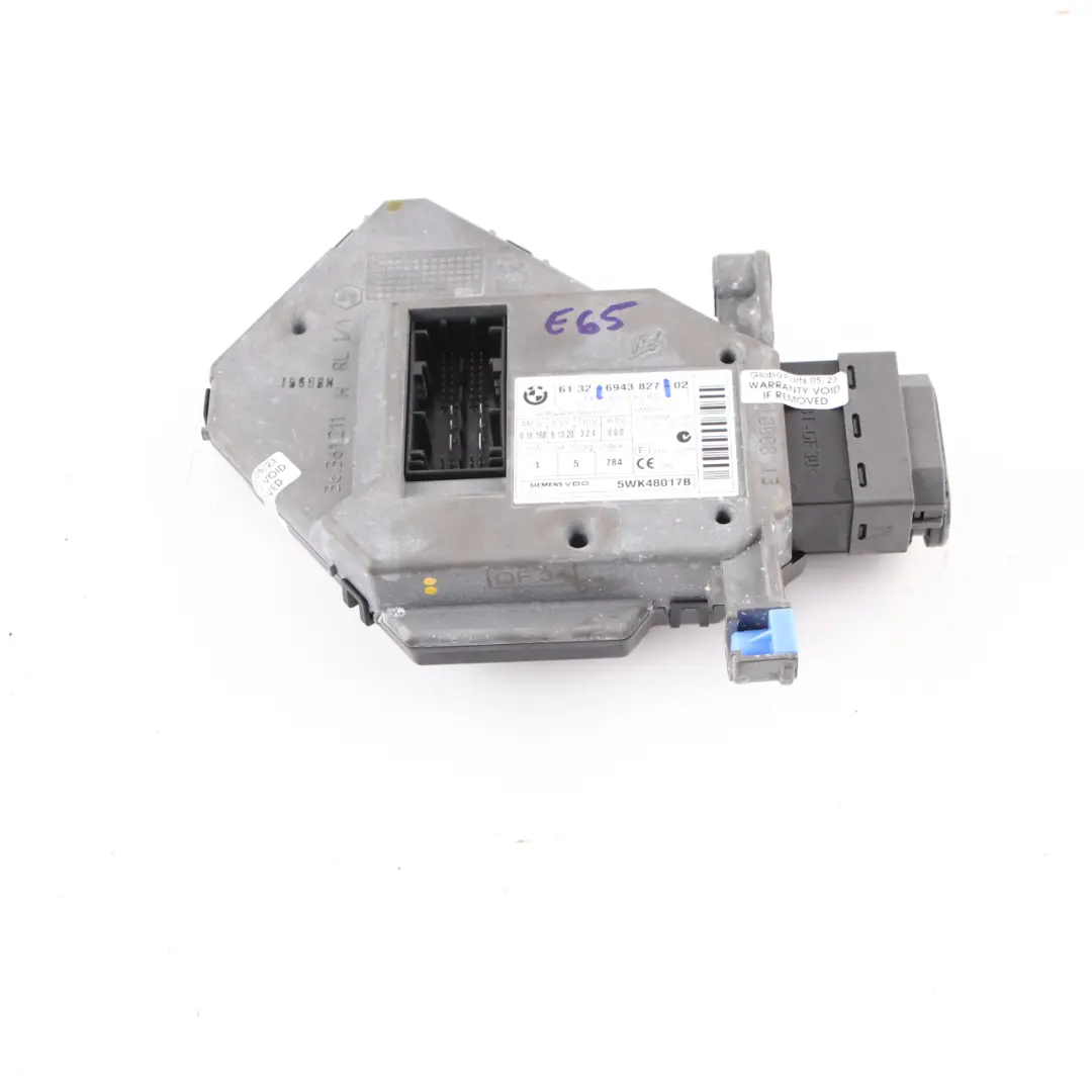CAS Module BMW E65 E66 E67 Ignition Switch Unit Start Stop Button to with Part number 6943827 CAS Module BMW E65 E66 E67 Ignition Switch Unit Start Stop Button - SKU rhd-6943827 - Part number 6943827