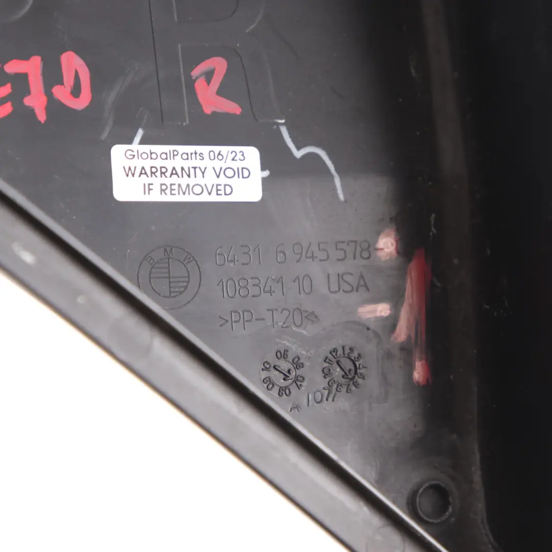 Right O/S Filtered Air Duct Filter Hose Pipe to BMW X5 E70 X6 E71 with Part number 6945578 BMW X5 E70 X6 E71 Right O/S Filtered Air Duct Filter Hose Pipe - SKU rhd-6945578-1 - Part number 6945578