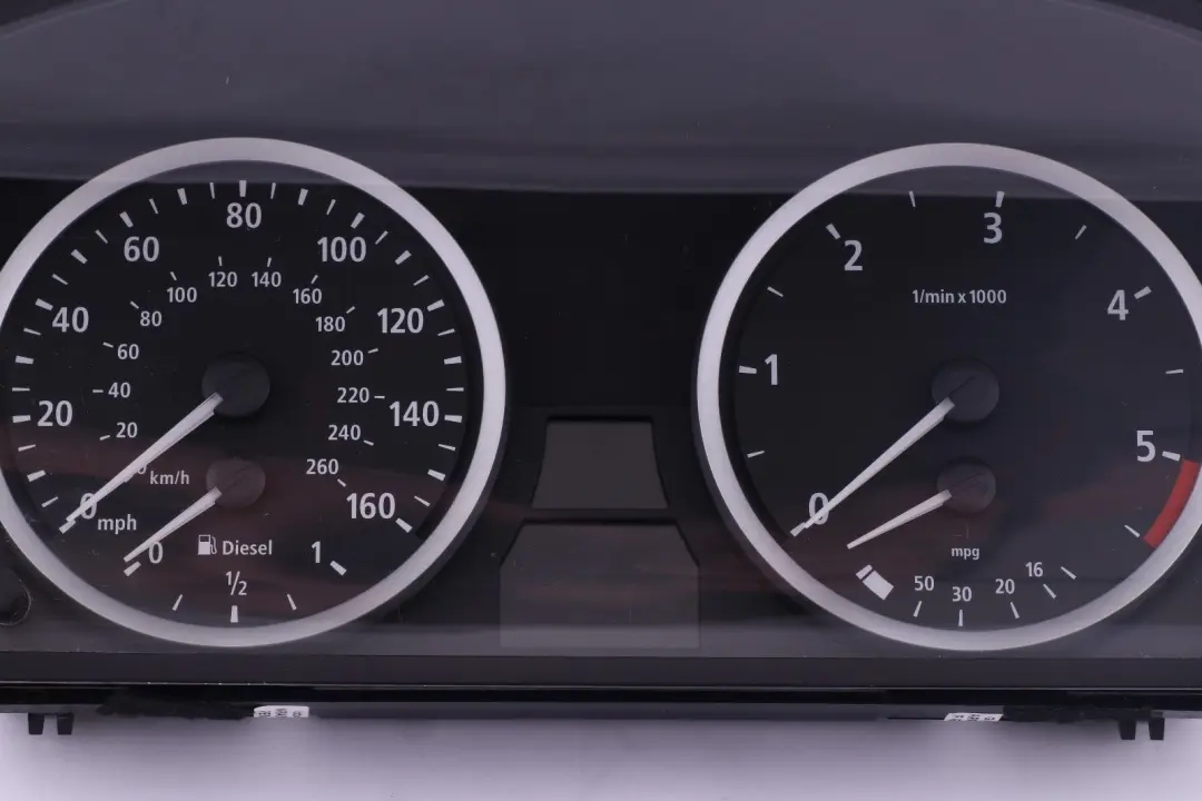 BMW 5 Series E60 E61 Instrument Cluster Speedo Clocks Diesel Automatic - SKU rhd-6947364 - Part number 6947364