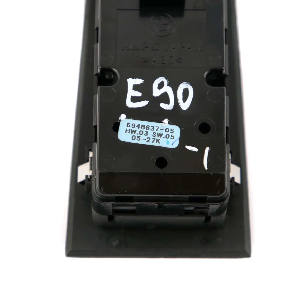 Switch Button Panel Window Lifter Driver's Side to BMW 3 Series E90 E91 with Part number 6948637 BMW 3 Series E90 E91 Switch Button Panel Window Lifter Driver's Side - SKU rhd-6948637-1 - Part number 6948637