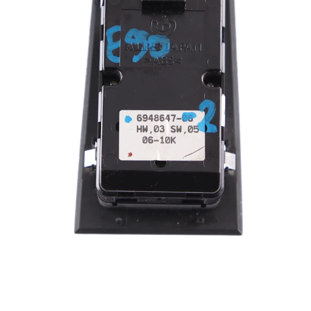 BMW E90 E91 Driver Side O/S Window Lifter Mirror Switch Power Fold Trim - SKU rhd-6948647-2 - Part number 6948647