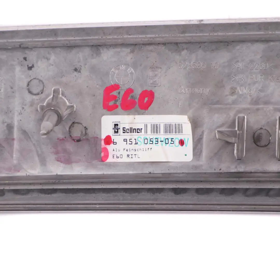 Decorative Dashboard Strip Left N/S Alu Feinschliff to BMW 5 Series E60 E61 LCI with Part number 6951053 BMW 5 Series E60 E61 LCI Decorative Dashboard Strip Left N/S Alu Feinschliff - SKU rhd-6951053 - Part number 6951053