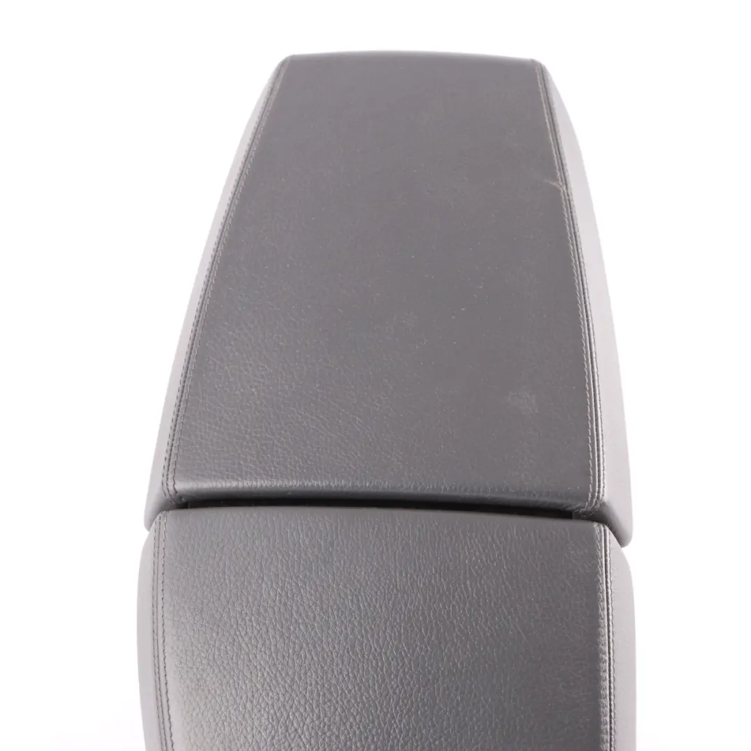 BMW E63 E64 Centre Console Leather Armrest Storage Tray Basaltgrau Grey - SKU rhd-6951506-2 - Part number 7059950