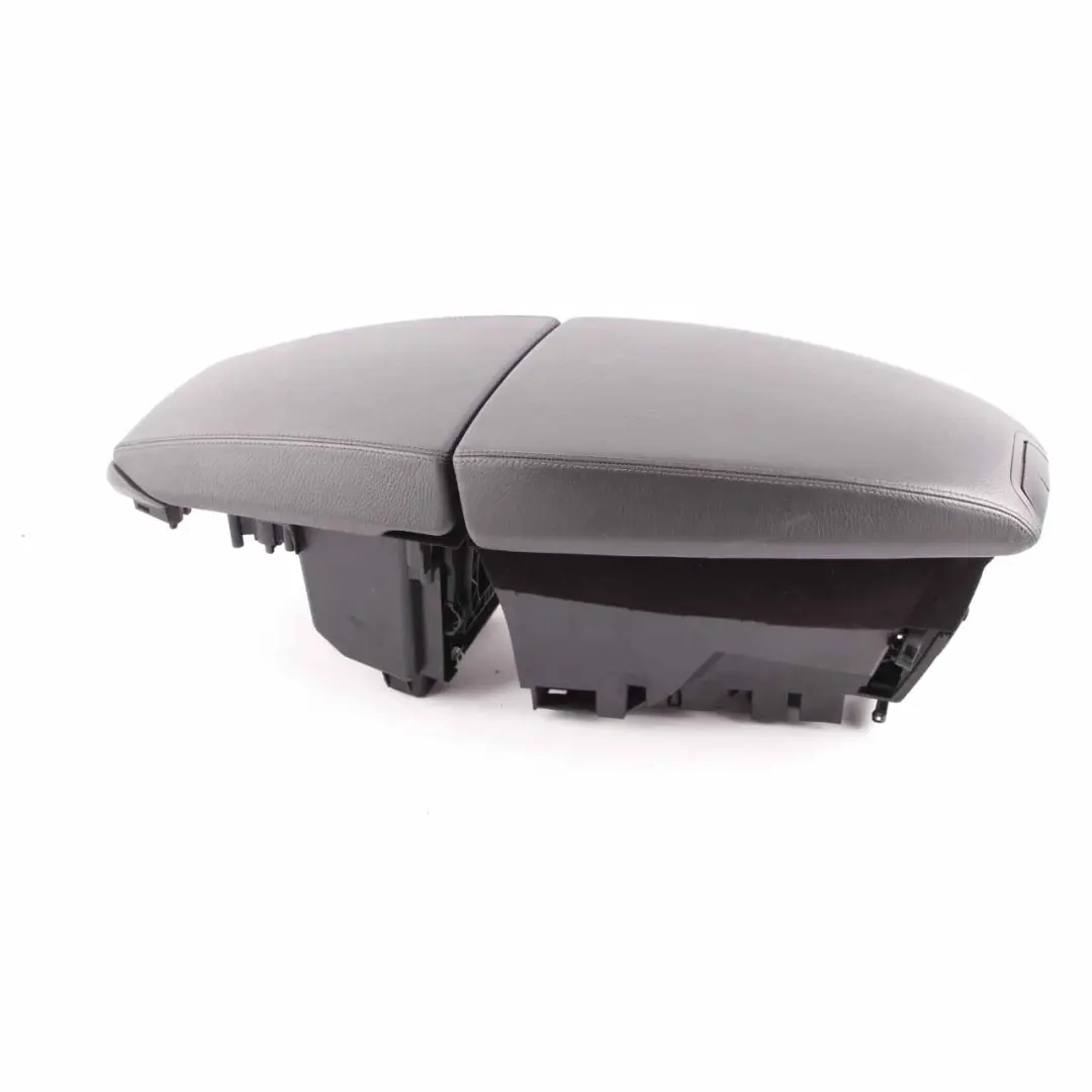 BMW E63 E64 Centre Console Leather Armrest Storage Tray Basaltgrau Grey - SKU rhd-6951506-2 - Part number 7059950