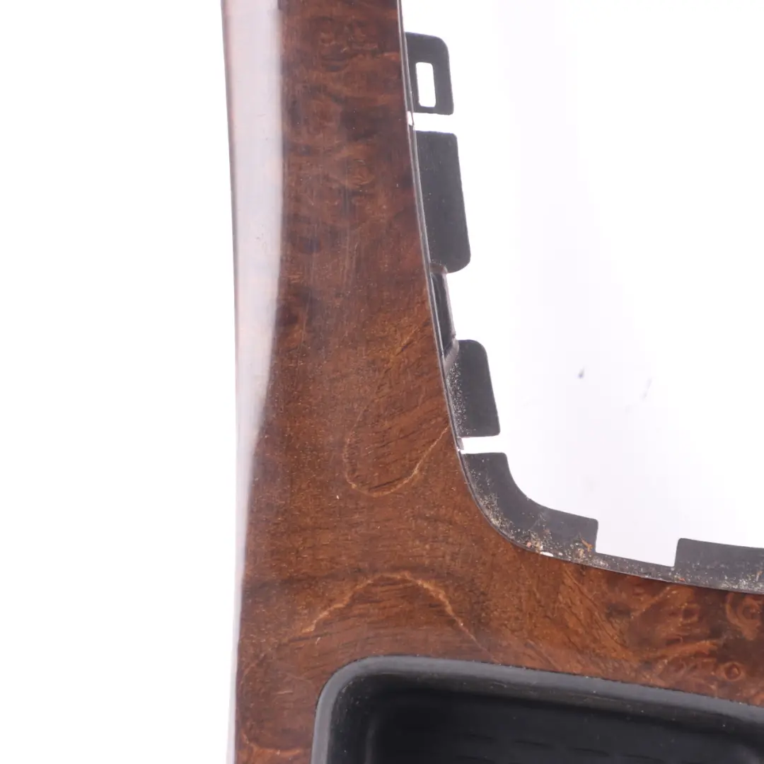 Centre Console Decor Cover Storage Wood Nutwood Nussbaumwurzel to BMW 3 Series E92 with Part number 6951587 BMW 3 Series E92 Centre Console Decor Cover Storage Wood Nutwood Nussbaumwurzel - SKU rhd-6951587 - Part number 6951587