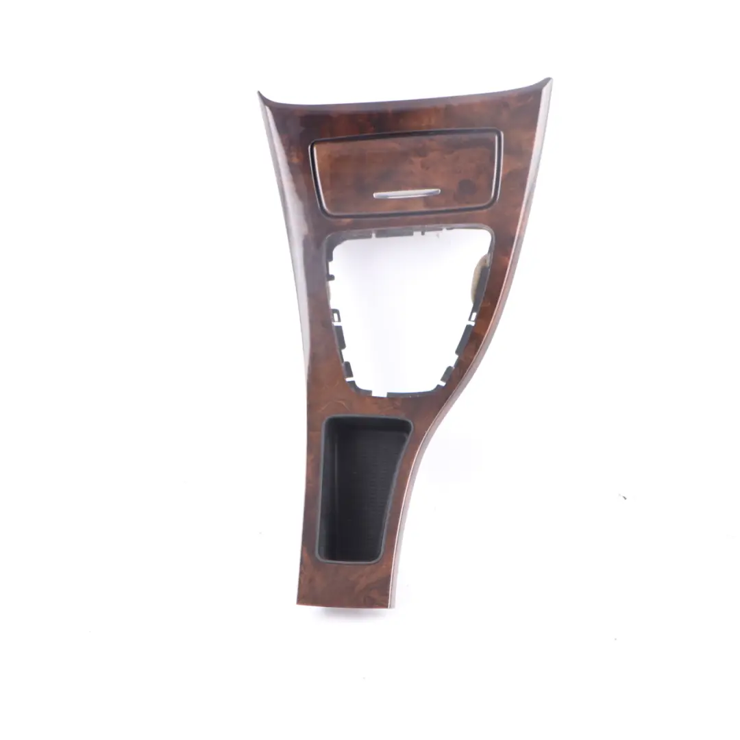 Centre Console Decor Cover Storage Wood Nutwood Nussbaumwurzel to BMW 3 Series E92 with Part number 6951587 BMW 3 Series E92 Centre Console Decor Cover Storage Wood Nutwood Nussbaumwurzel - SKU rhd-6951587 - Part number 6951587