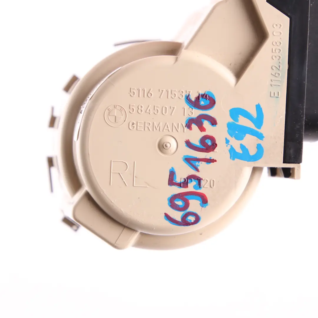 Centre Console Rear Oddments Tray Cup Holder Creambeige 7153714 to BMW E92 E93 with Part number 6951636 BMW E92 E93 Centre Console Rear Oddments Tray Cup Holder Creambeige 7153714 - SKU rhd-6951636 - Part number 6951636