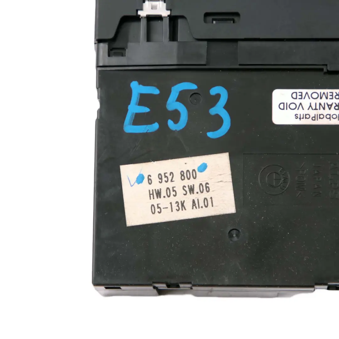 BMW X5 Series E53 Front Left N/S Passenger Side Switch Window Black - SKU rhd-6952800 - Part number 6952800