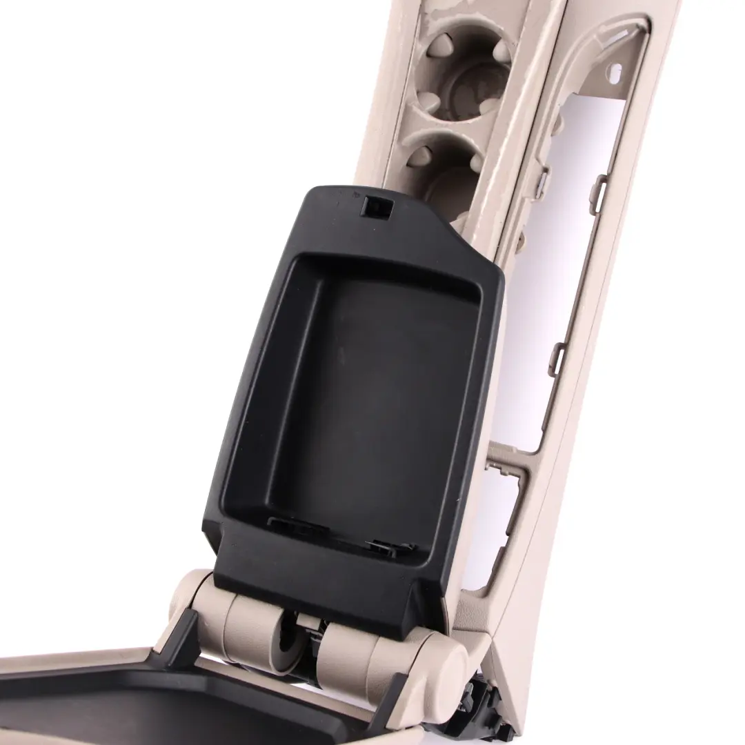 BMW E87 Centre Console Arm Rest Armrest Cup Holder Trim Panel Cover Beige - SKU rhd-6953499 - Part number 6953499