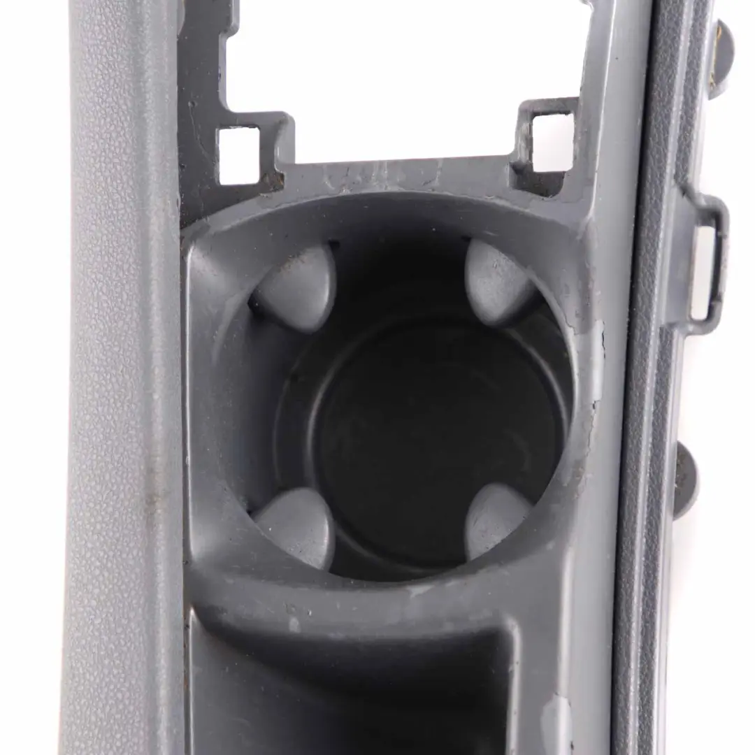 BMW E87 Centre Console Cup Holder Sat Nav iDrive Trim Panel Grey 7125528 - SKU rhd-6953505-1 - Part number 6953505