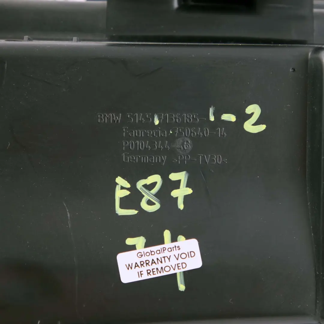  Dashboard Glove Box BMW E87 Dash Alaskagrau Grey Grau 7136185 - SKU rhd-6954345-2 - Part number 6954345