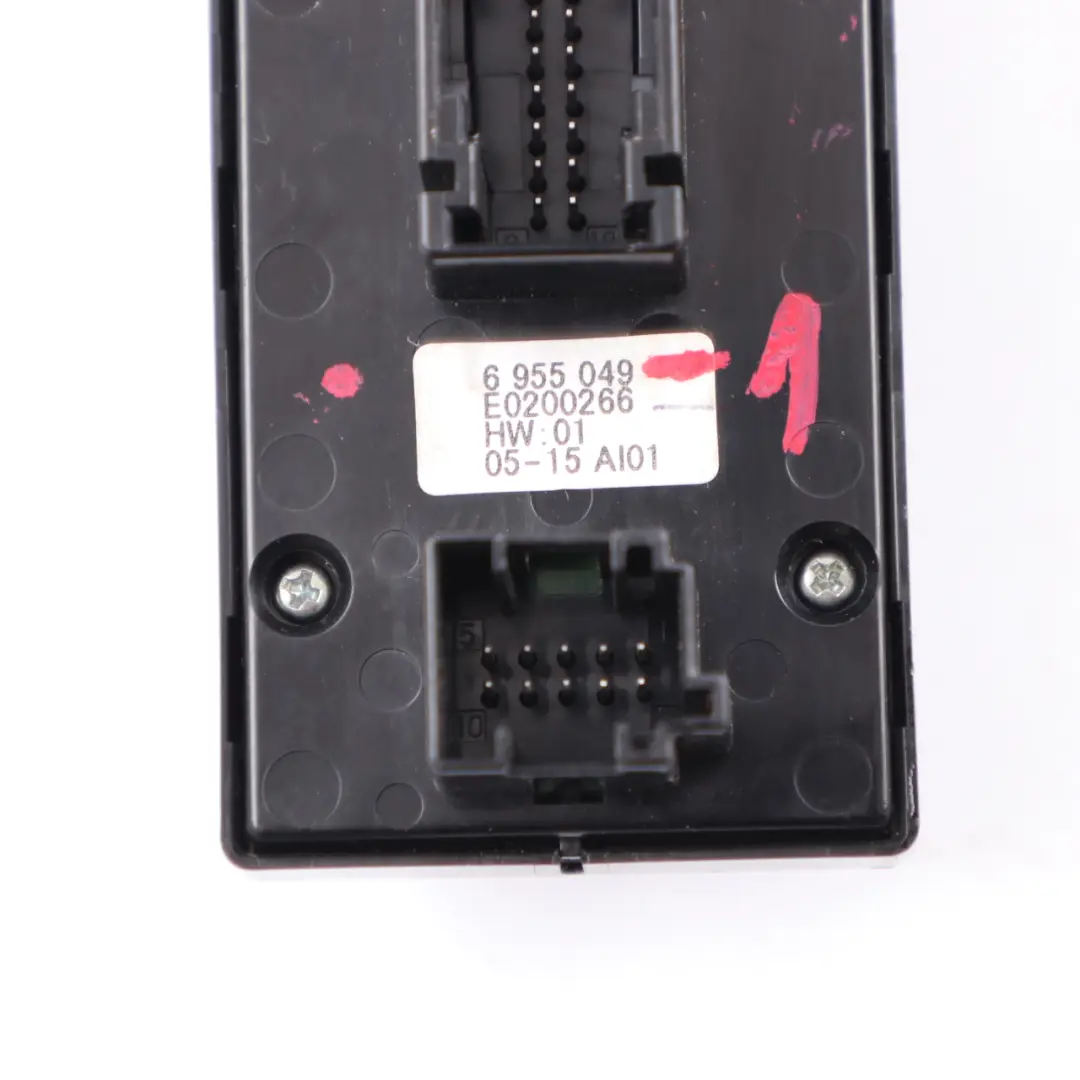 Window Lifter Switch Driver Side Right O/S Mirror Control to BMW Z4 E85 with Part number 6955049 BMW Z4 E85 Window Lifter Switch Driver Side Right O/S Mirror Control - SKU rhd-6955049-1 - Part number 6955049