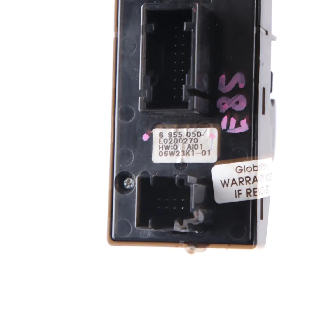 BMW Z4 E85 Switch Window Lifter Driver Side Right O/S Control Unit - SKU rhd-6955050 - Part number 6955050