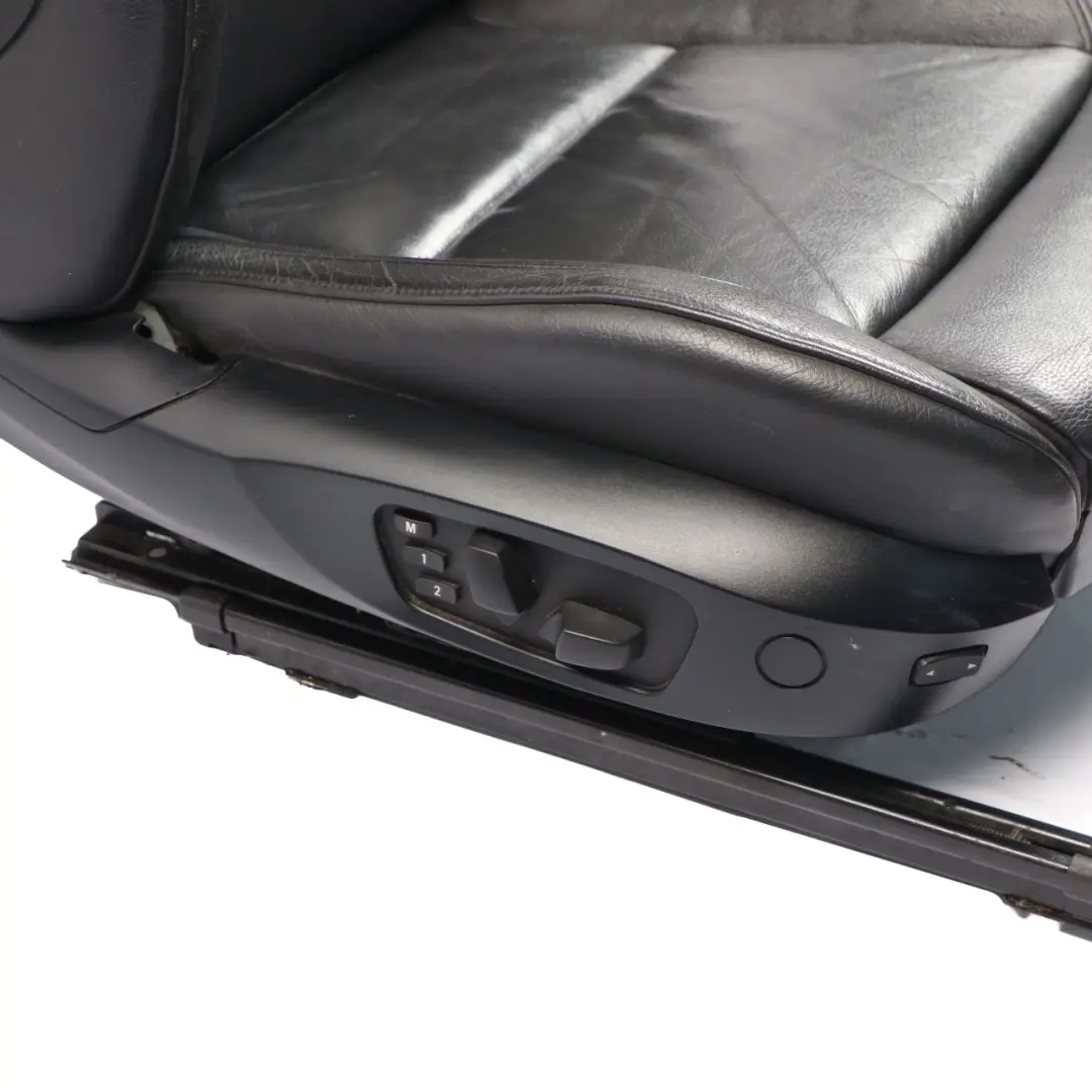 Leather Dakota Front Right O/S Interior Seat Memory to BMW E90 E91 M Sport Black with Part number 6956396 BMW E90 E91 M Sport Black Leather Dakota Front Right O/S Interior Seat Memory - SKU rhd-6956396-1 - Part number 6956396